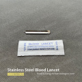 Stainless Steel Blood Lancet Blood Sugar Test